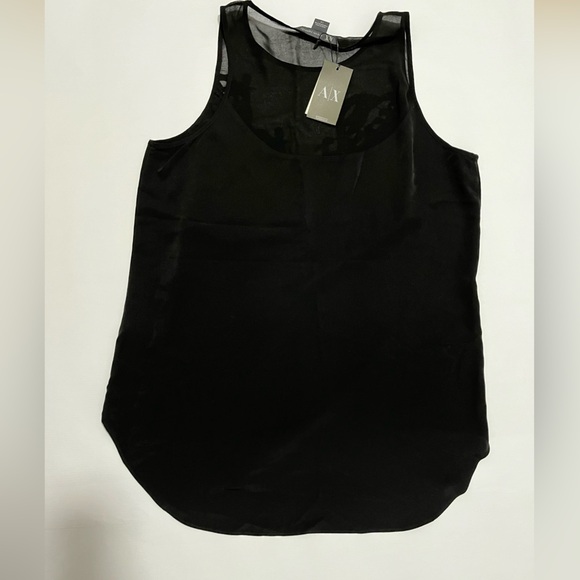 NWT - Armani Exchange lace appliqué blouse - size L - Picture 12 of 14